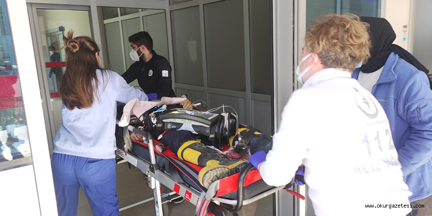 Bursa’da yangına müdahale ederken fenalaşan itfaiye eri yaşamını yitirdi