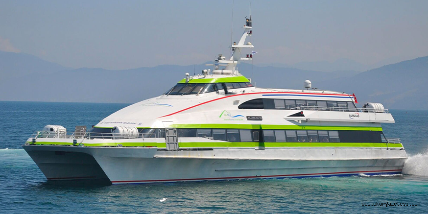 Bursa deniz otobüslerinin bazı seferleri iptal edildi