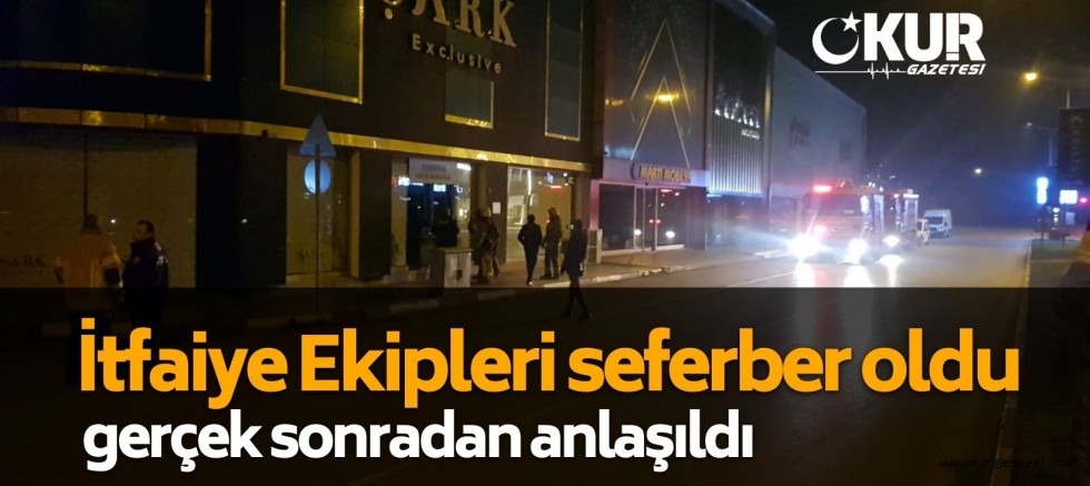 Gerçek sonradan anlaşıldı