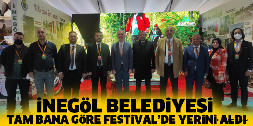iNEGöL BELEDiYESi TAM BANA GöRE FESTiVAL’DE YERiNi ALDI