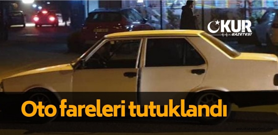 İnegöl’de oto fareleri tutuklandı