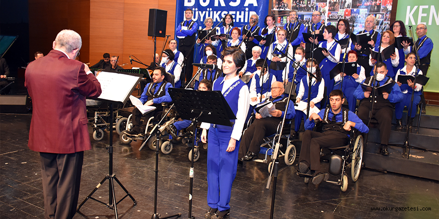 Bursa Kent Konseyi’nde engellilere moral gecesi