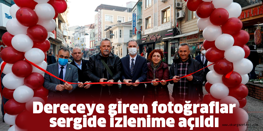Dereceye giren fotoğraflar sergide izlenime açıldı