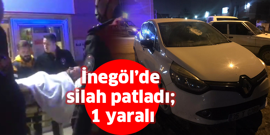 İnegöl’de silah patladı; 1 yaralı