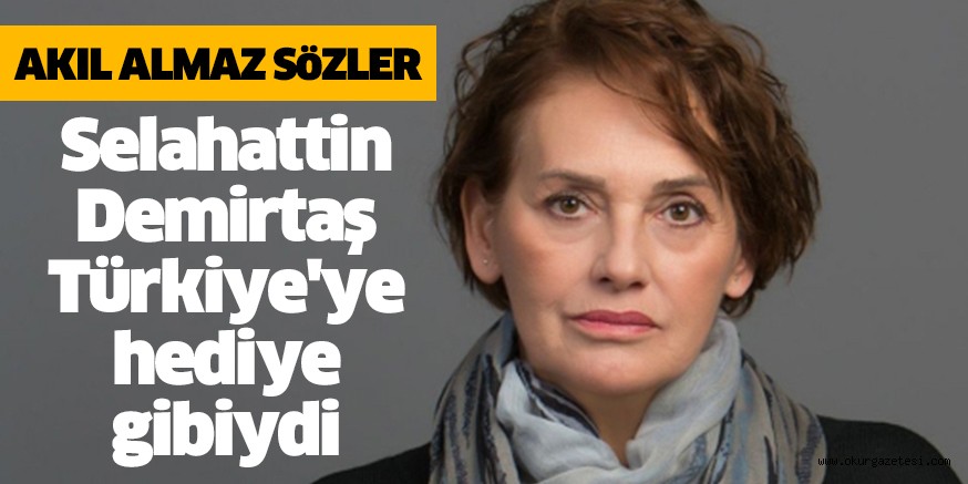 Oyuncu Nur Sürer: Selahattin Demirtaş Türkiye’ye hediye gibiydi, ne yaptı ki tutuklu şimdi