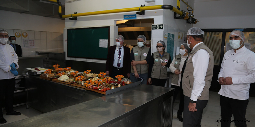 Uludağ’daki tesislerde yılbaşı öncesi gıda denetimi yapıldı