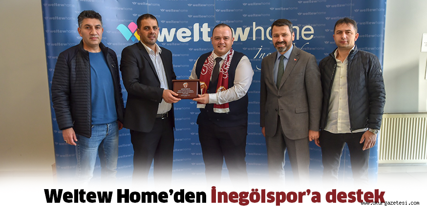 Weltew Home’den İnegölspor’a destek