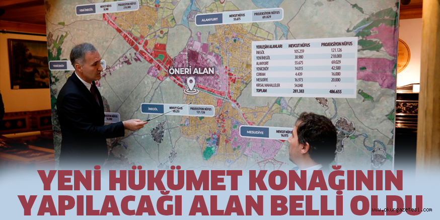 YENİ HÜKÜMET KONAĞININ YAPILACAĞI ALAN BELLİ OLDU