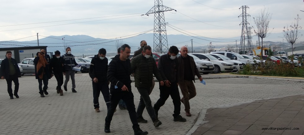 Gemlik’te kablo hırsızlığı şüphelisi 6 kişi yakalandı