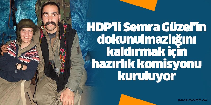 HDP’li Semra Güzel’in dokunulmazlığını kaldırmak için hazırlık komisyonu kuruluyor