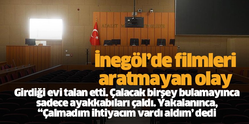 İnegöl’de filmleri aratmayan olay