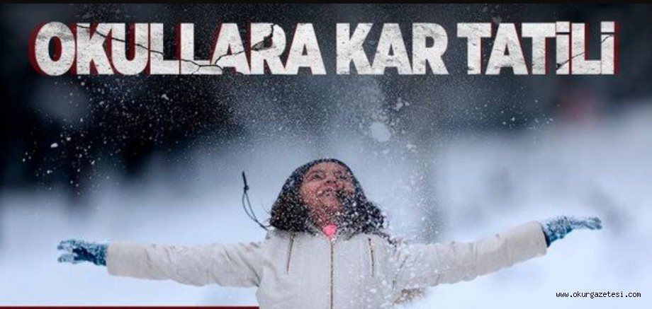 İnegöl’de okullar tatil