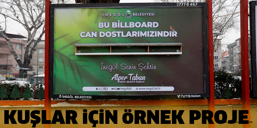 KUŞLAR İÇİN ÖRNEK PROJE