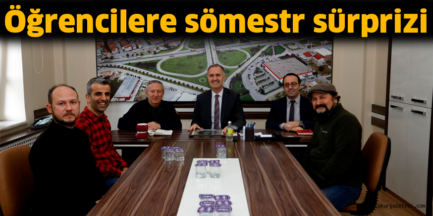 Öğrencilere sömestr sürprizi