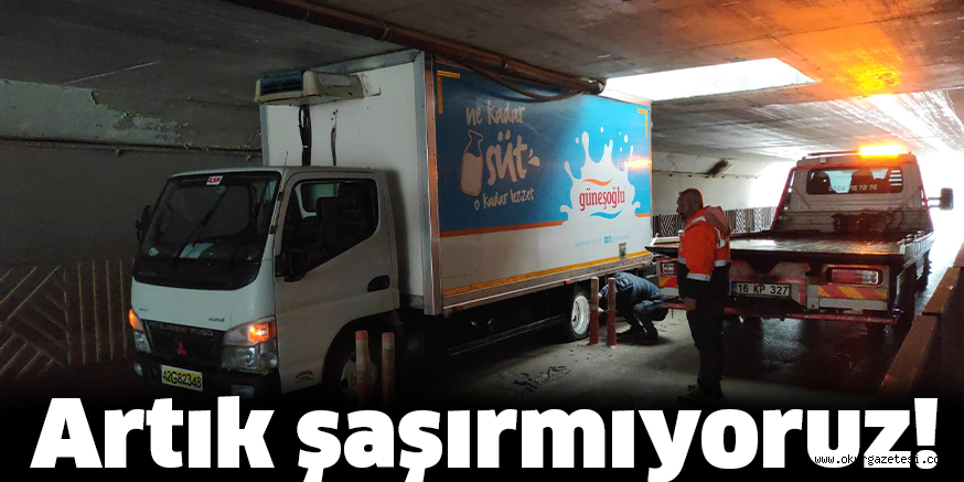 Artık şaşırmıyoruz!