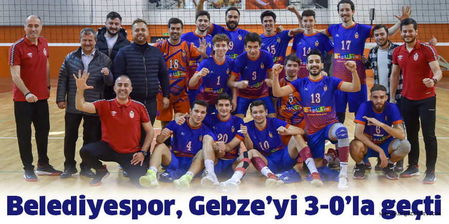 Belediyespor, Gebze’yi 3-0’la geçti