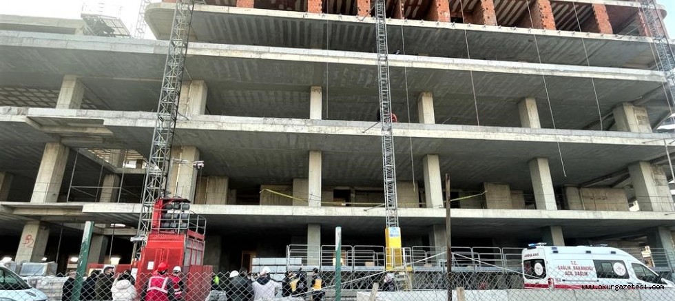 Bursa’da inşaattan düşen işçi öldü