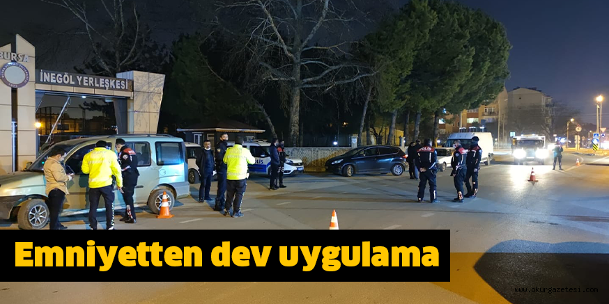 Emniyetten dev uygulama
