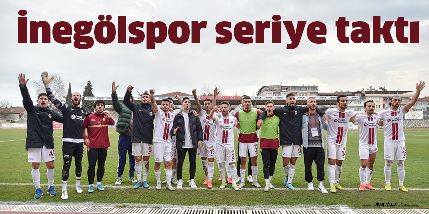 İnegölspor seriye taktı