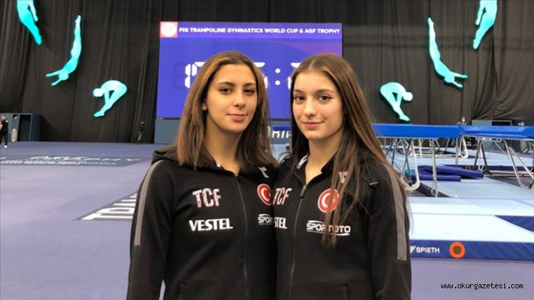 Milli cimnastikçiler Karakaş ve Karakuş, Dünya Kupası’nda altın madalya kazandı
