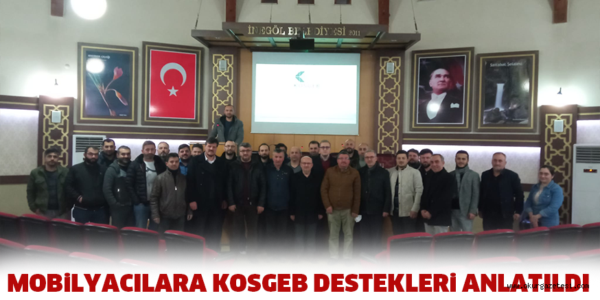 MOBiLYACILARA KOSGEB DESTEKLERi ANLATILDI