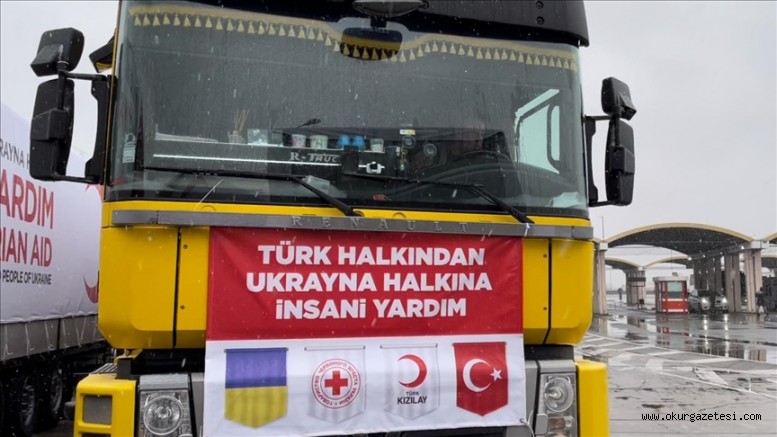 Türkiye’den Ukrayna’ya gönderilen yardım tırları Romanya’ya ulaştı