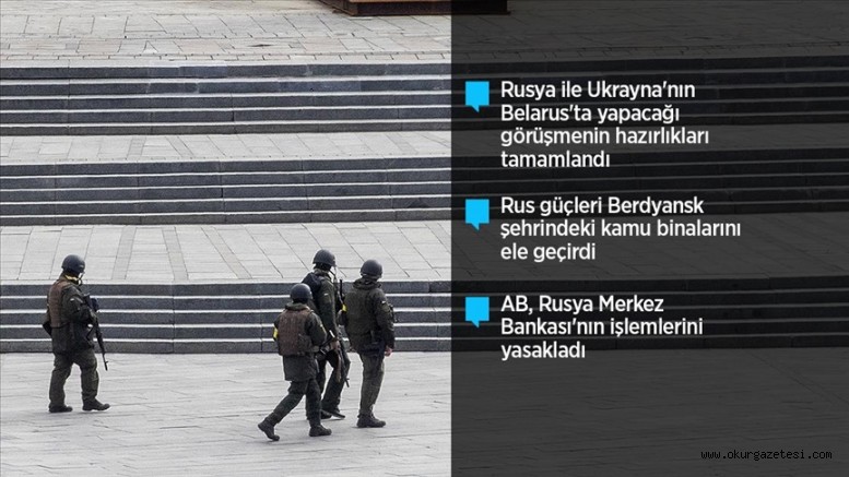 Ukrayna ordusu Kiev yakınlarında Rus askerlerine karşı koymaya devam ediyor