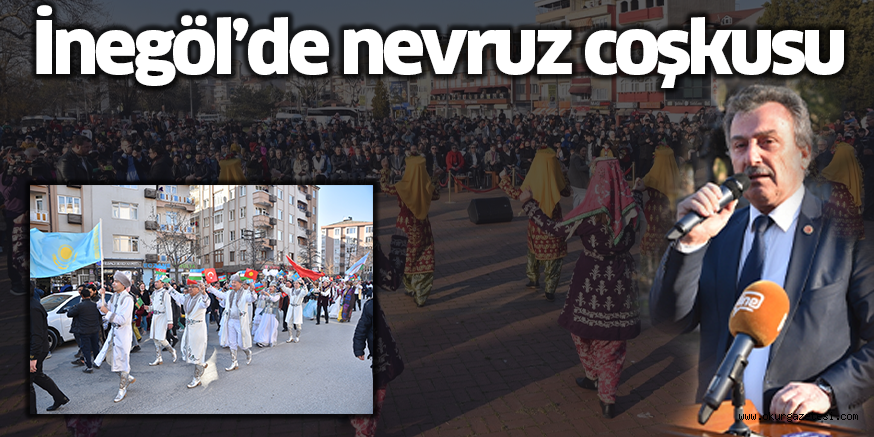 İnegöl’de nevruz coşkusu
