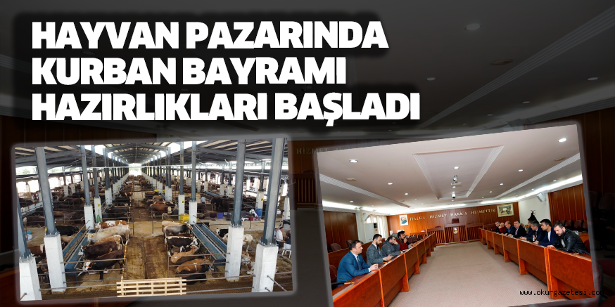 HAYVAN PAZARINDA KURBAN BAYRAMI HAZIRLIKLARI BAŞLADI