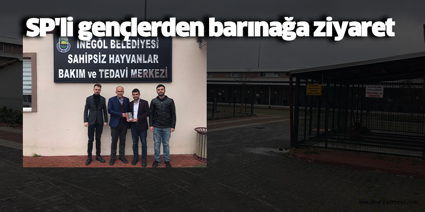 SP’li gençlerden barınağa ziyaret