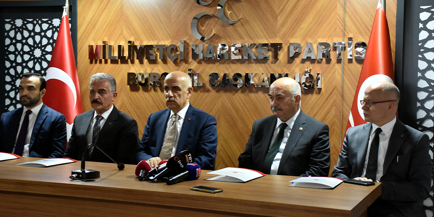 Tarım ve Orman Bakanı Kirişci, Bursa’da MHP İl Başkanlığını ziyaret etti: