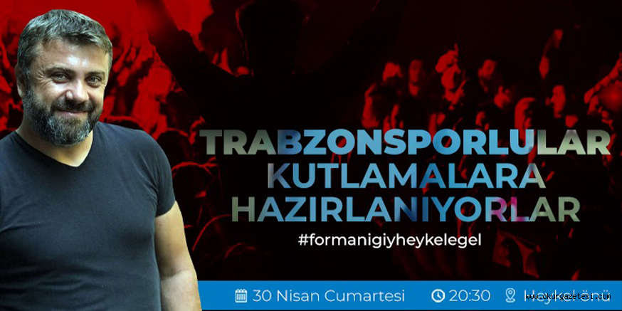 Trabzonsporlular kutlamalara hazırlanıyorlar