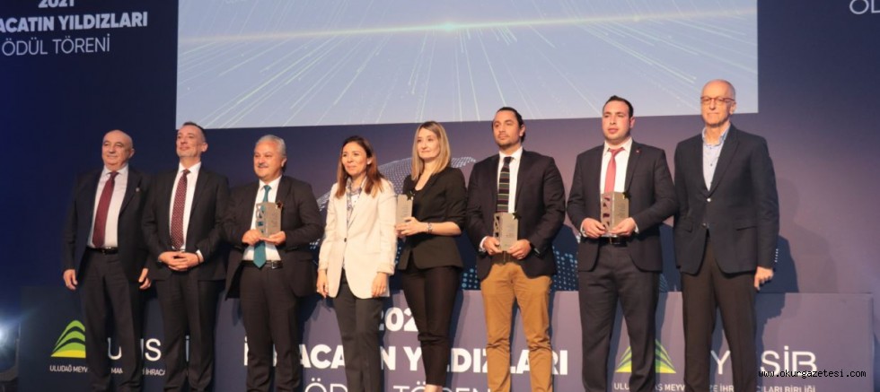 Bursa’da meyve ve sebze ihracatında başarılı firmalara ödül