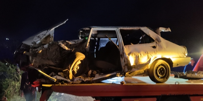 Bursa’da trafik kazasında 2 kişi yaralandı