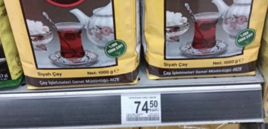Çay zammı raflara yansımaya başladı! Etiketlerdeki artışı gören gözlerine inanamıyor