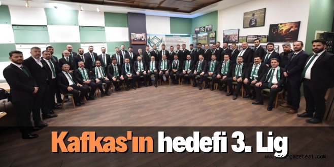 Celal Ter, Kafkasspor’un yeni başkanı oldu