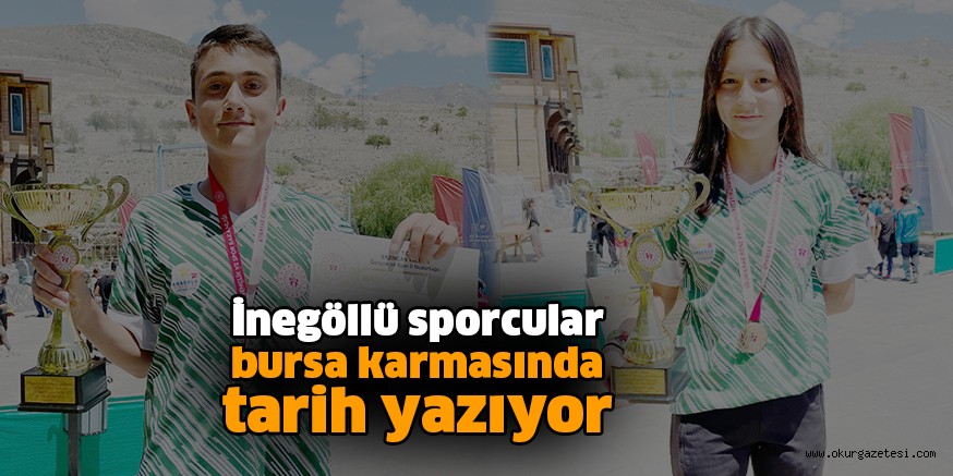 İnegöllü sporcular bursa karmasında tarih yazıyor