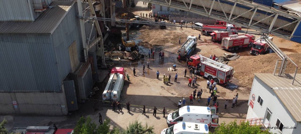 OSB’deki patlamada 2 kişi öldü 1’i ağır 5 kişi yaralandı