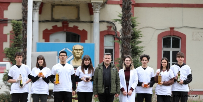 Osmanlı mirası tarım lisesinde soğuk sıkım zeytinyağı ve ayçiçeği yağı üretiliyor