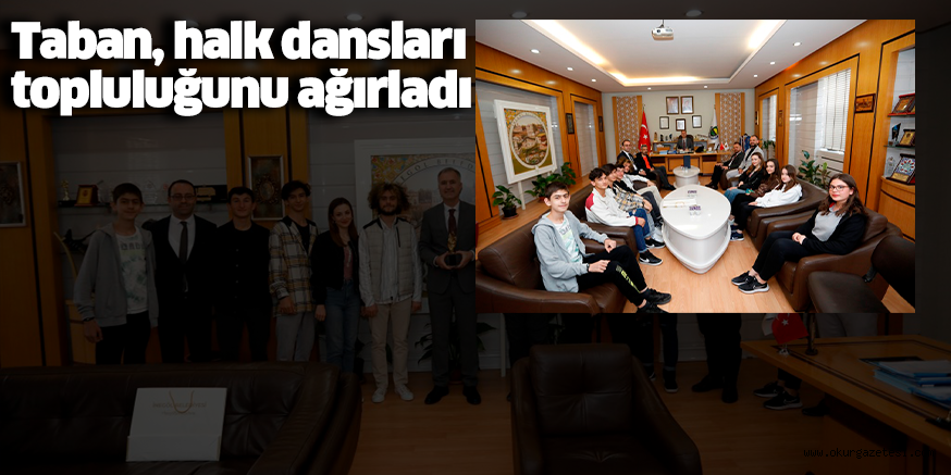 Taban, halk dansları topluluğunu ağırladı