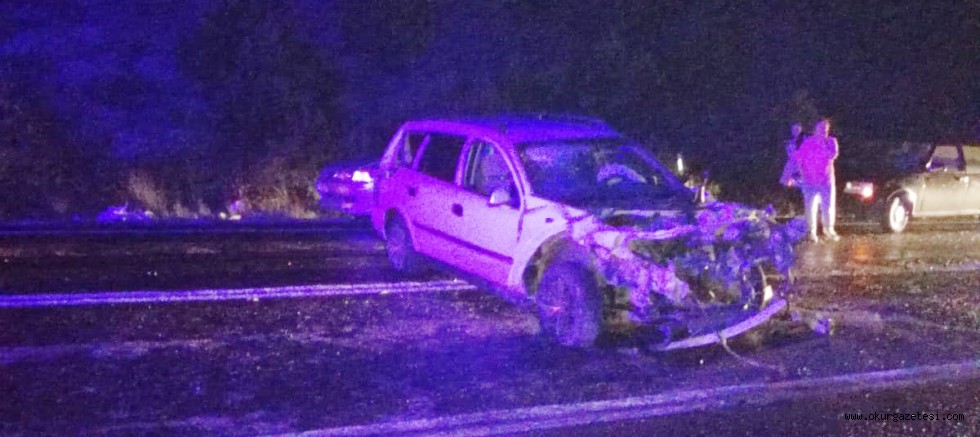 Bursa’da kamyonet ile otomobilin çarpışması sonucu 1 kişi öldü