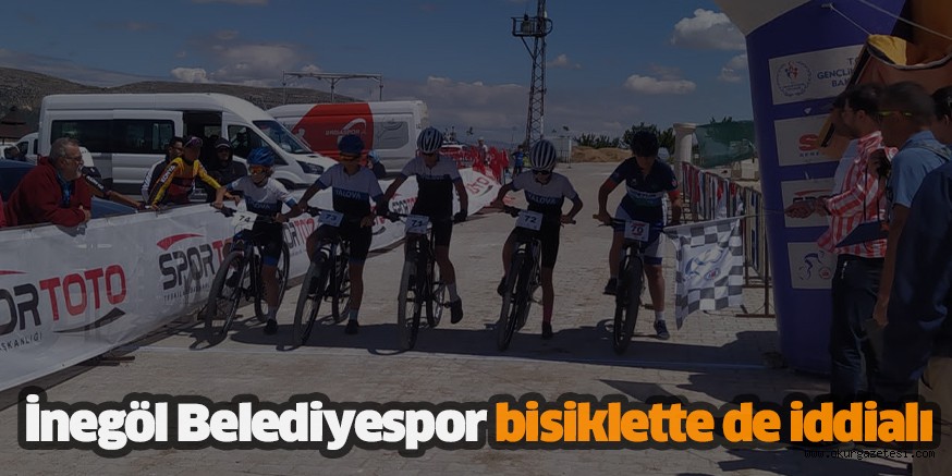 İnegöl Belediyespor bisiklette de iddialı