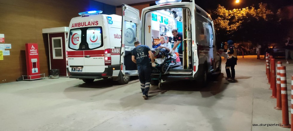 Psikolojik sorunları olan genç bıçakla kendini yaraladı