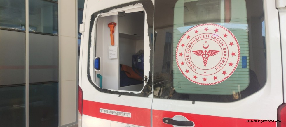 112 Acil Servis ekiplerine saldıran kişi gözaltına alındı