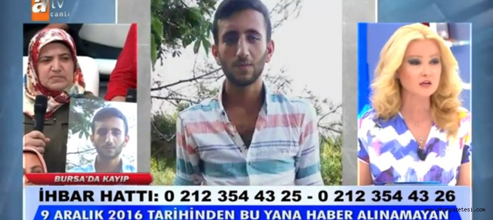 6 Yıldır kayıp İnegöllü gencin annesi Müge Anlı’nın programına çıkarak oğlunun bulunmasını istedi