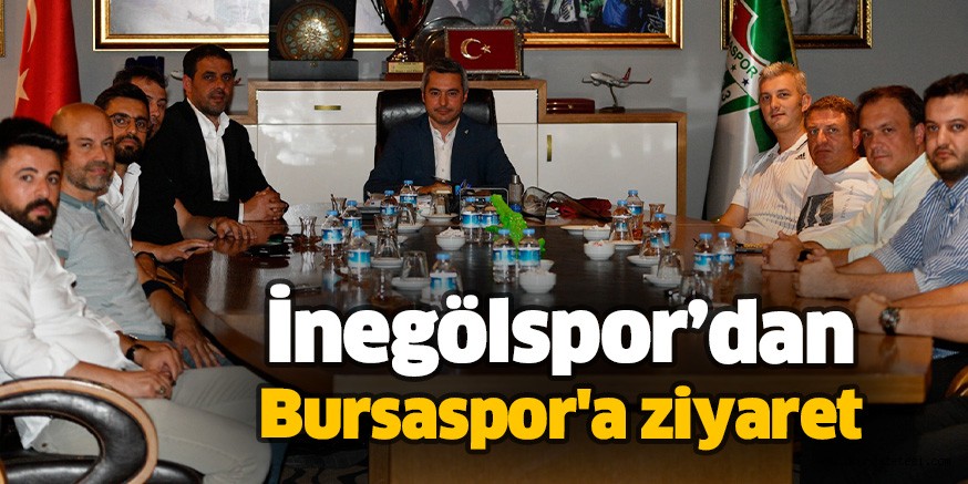 İnegölspor’dan Bursaspor’a ziyaret