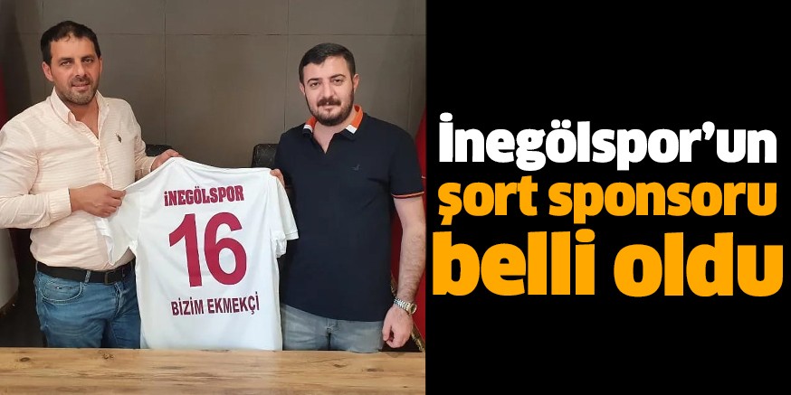 İnegölspor’un şort sponsoru belli oldu