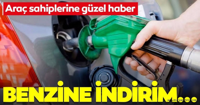 Motorinin ardından benzinde de indirim geliyor