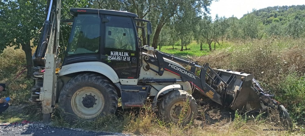 Sürücüsüz kepçenin çarptığı motosiklet sürücüsü hayatını kaybetti