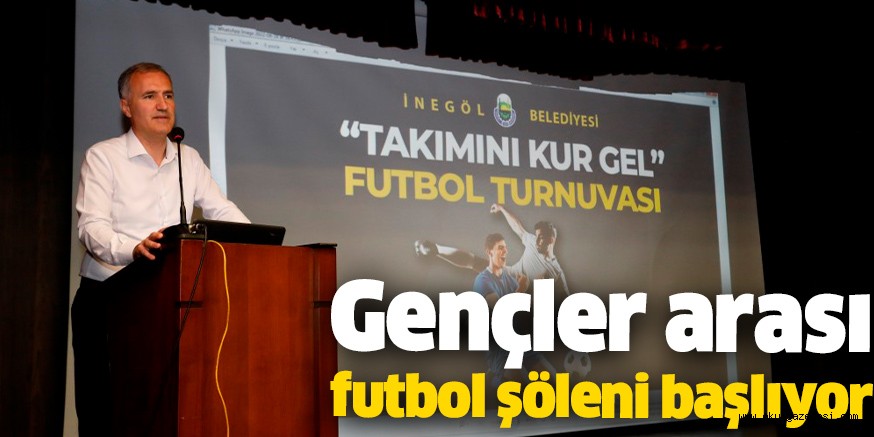Gençler arası futbol şöleni başlıyor